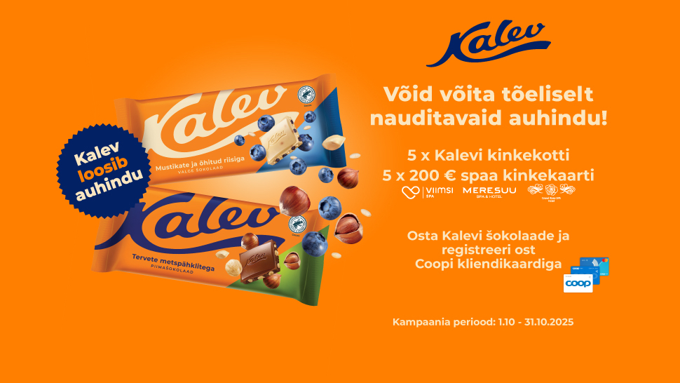 Kalevi šokolaaditahvlite tarbijamäng