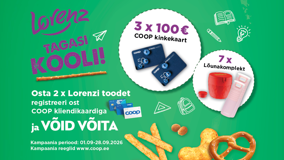 „Lorenz – Tagasi kooli!”  tarbijamäng