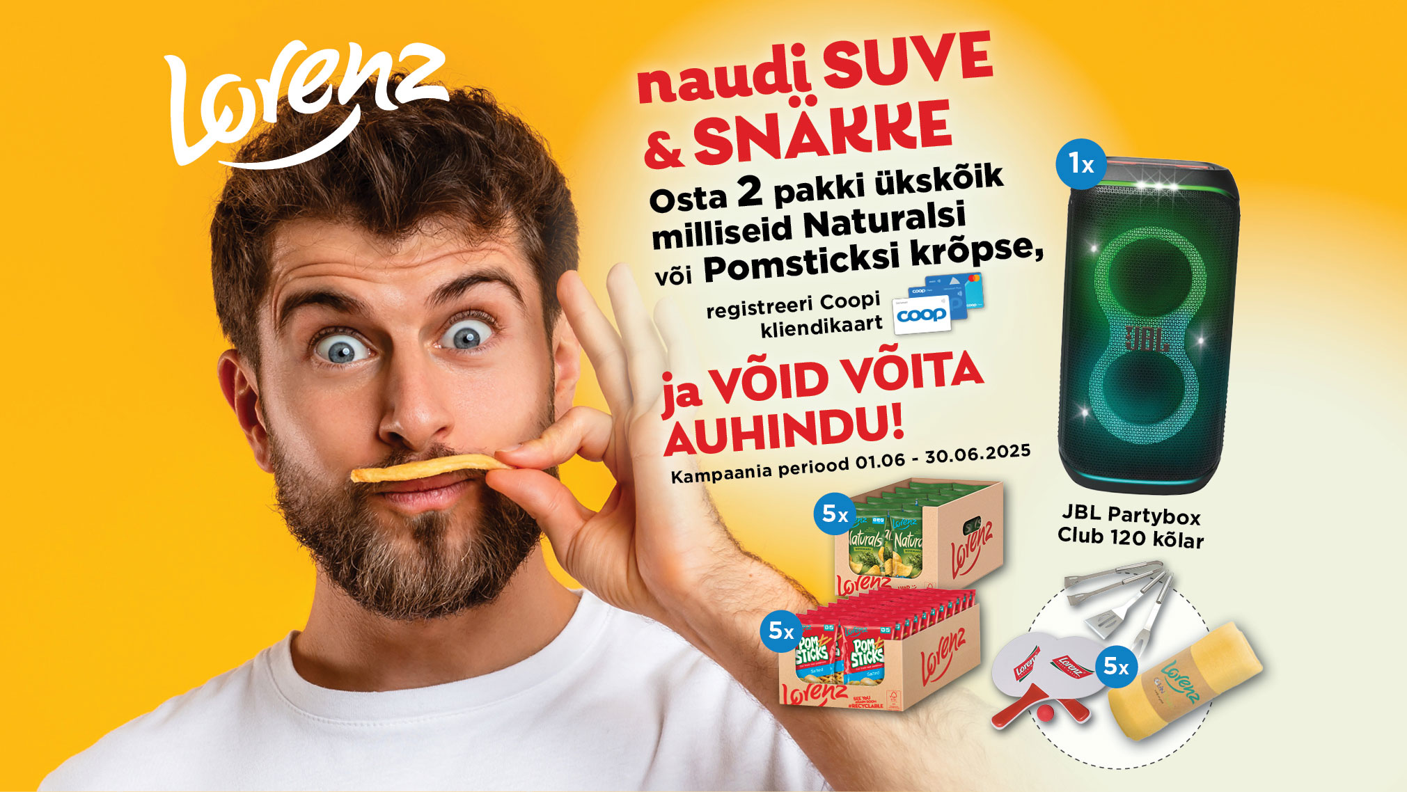 Lorenz Naturals ja Pomsticks tarbijamäng