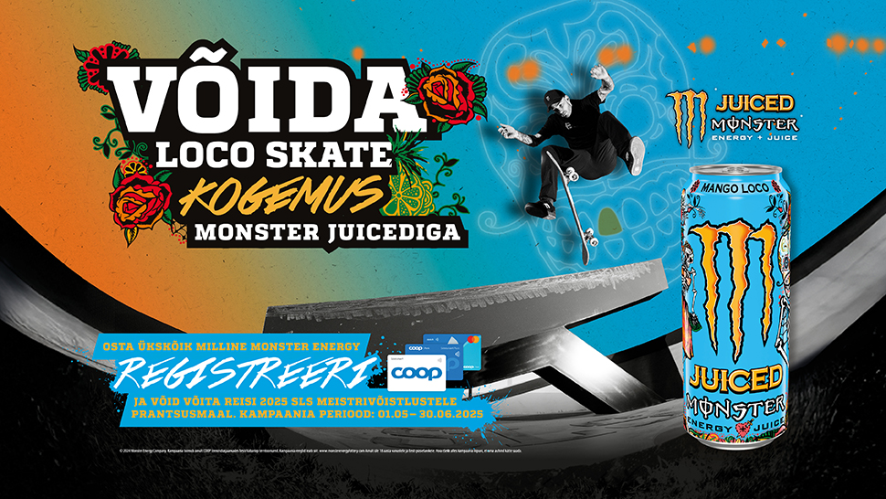 Võida LOCO Skate elamus! tarbijamäng