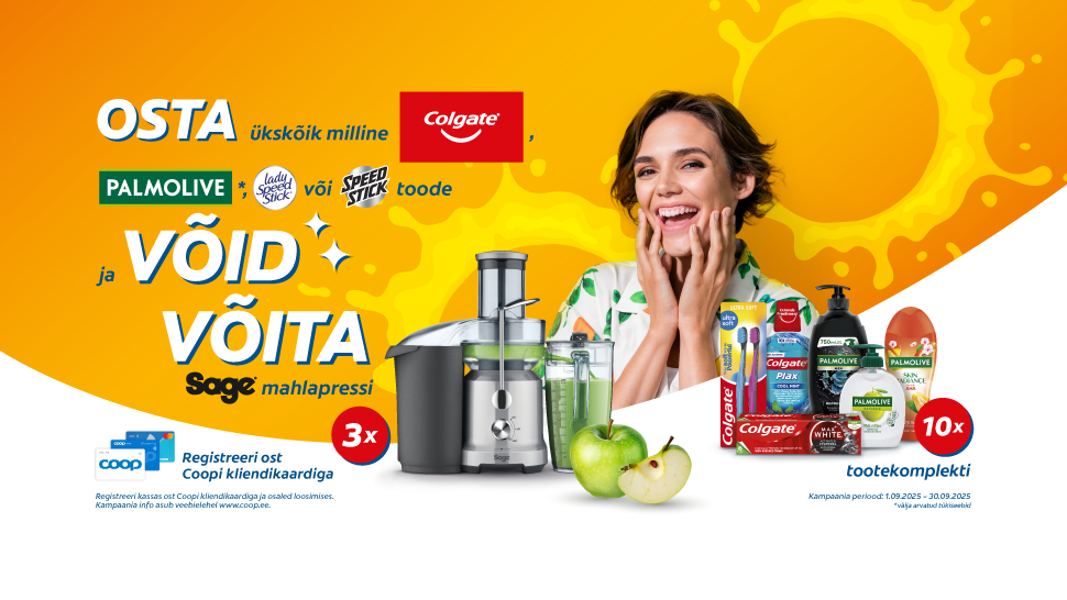 Colgate-Palmolive mahlapress Sage loterii kampaania