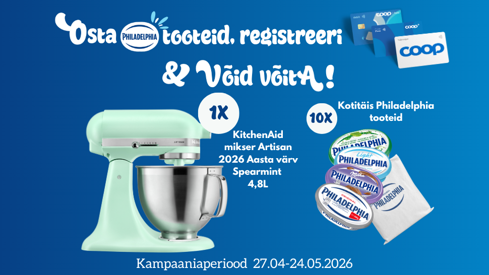 Philadelphia toorjuustu tarbijamäng