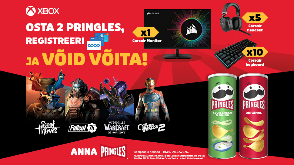 Pringles Gaming tarbijamäng