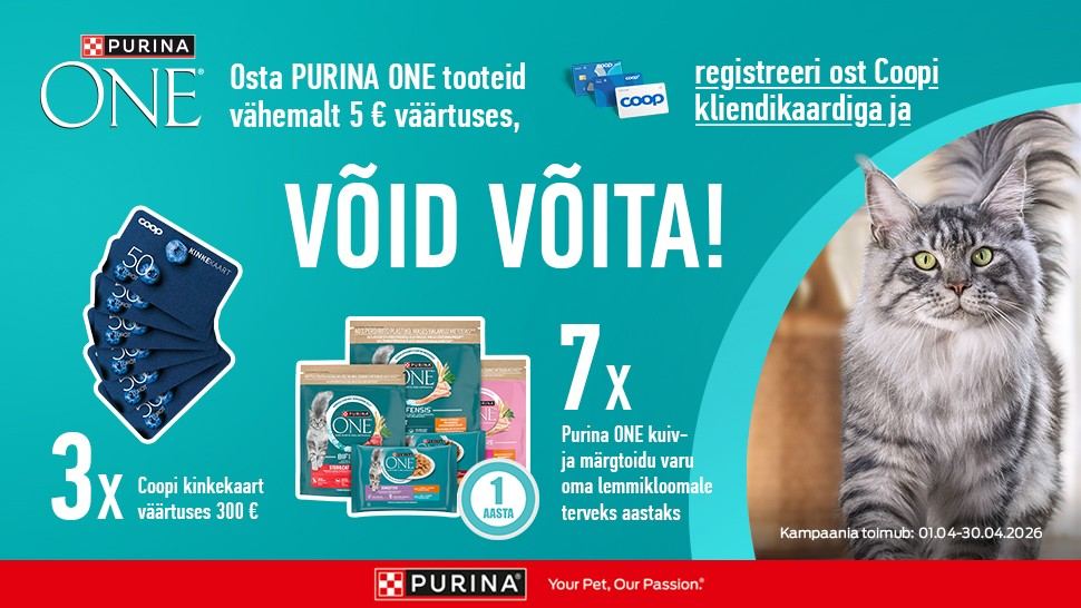 PURINA ONE tarbijamäng