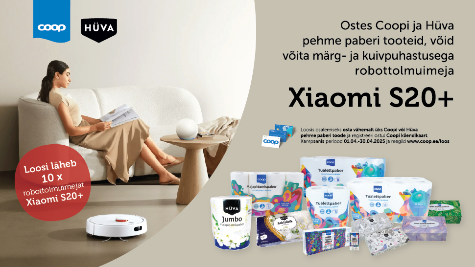 Coopi ja Hüva paberitoodete tarbijamäng