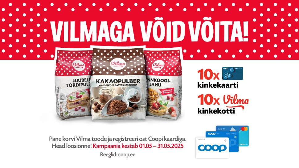 Vilmaga võid võita! tarbijamäng