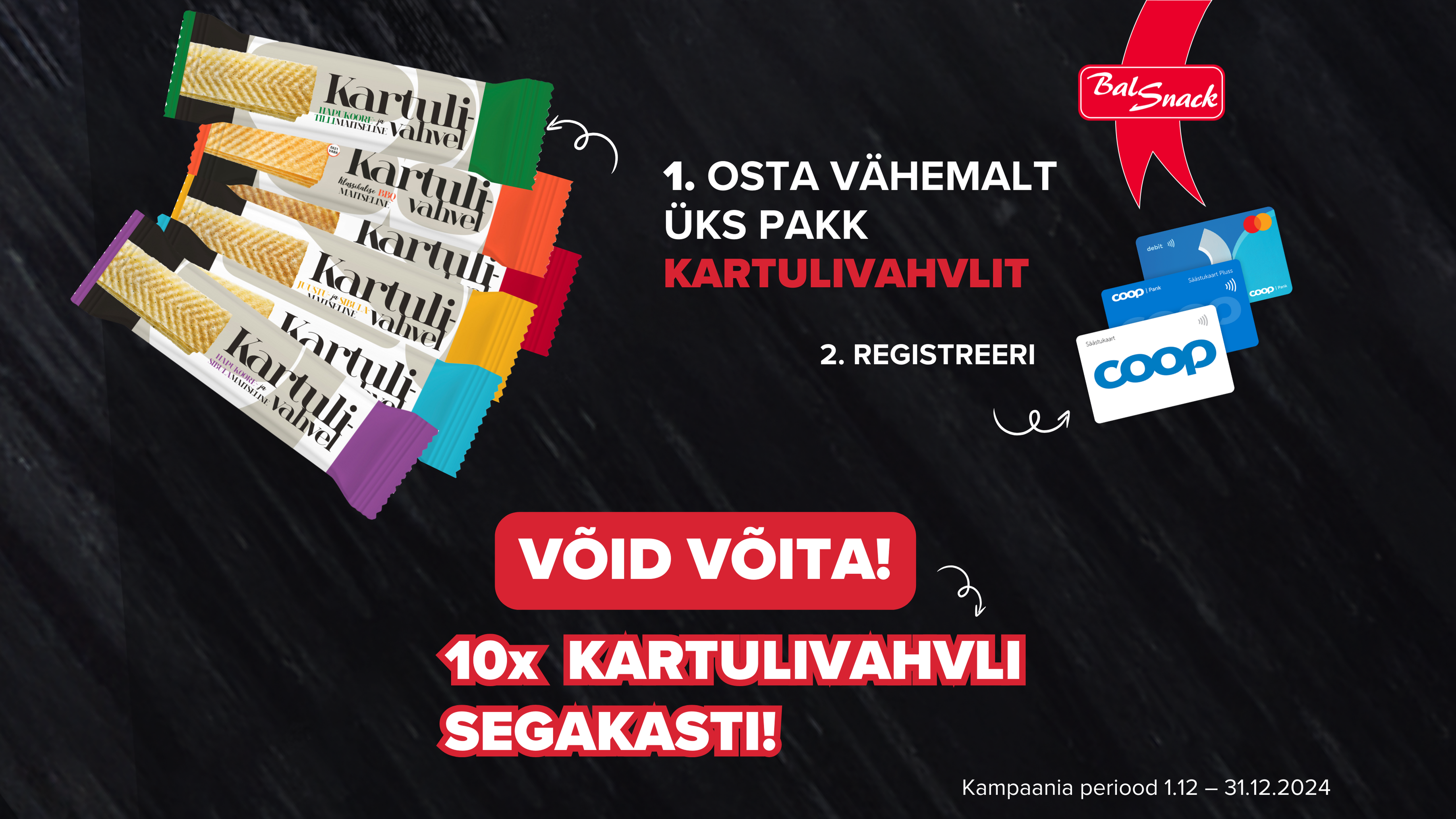 Balsnack kartulivahvli tarbijamäng