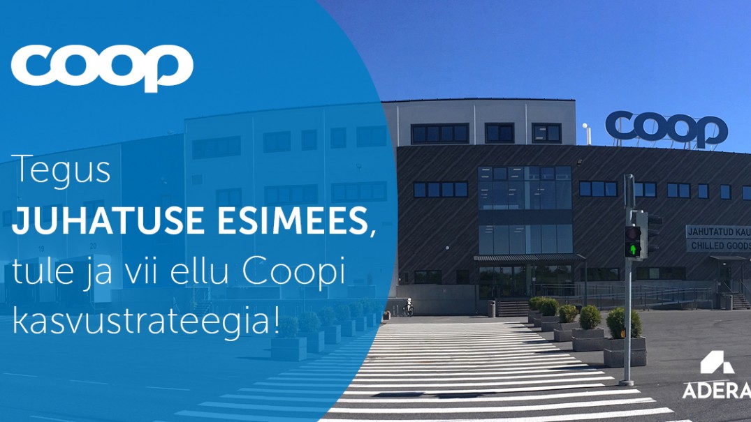 Coop Eesti Keskühistu juhatuse esimehe konkurss