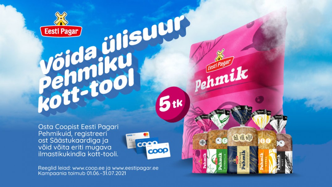 VÕITJAD ON SELGUNUD! Eesti Pagar Pehmiku kampaania 1.06-31.07