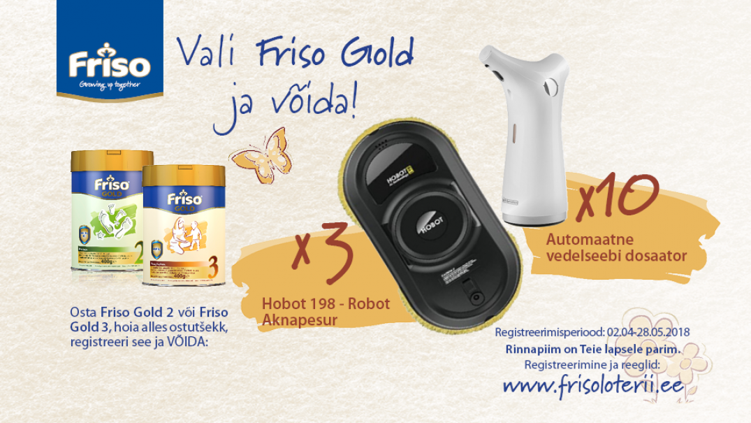 Friso Gold kampaania 02.04.-28.05.2018