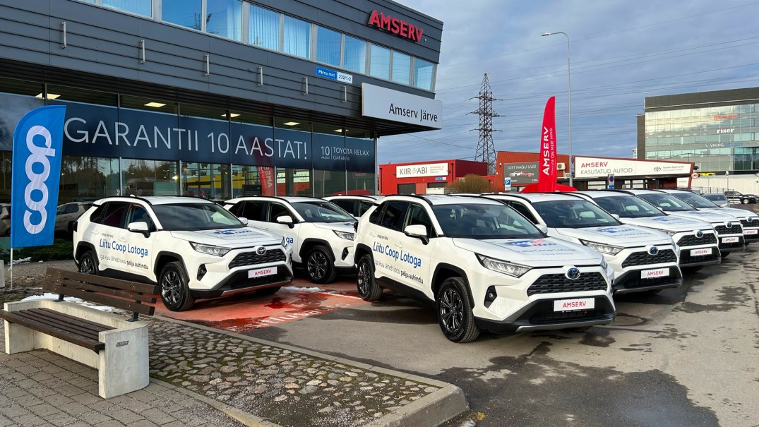 Ühe aasta jooksul loositakse Coop Lotoga välja 12 sõiduautot. Foto: Coop