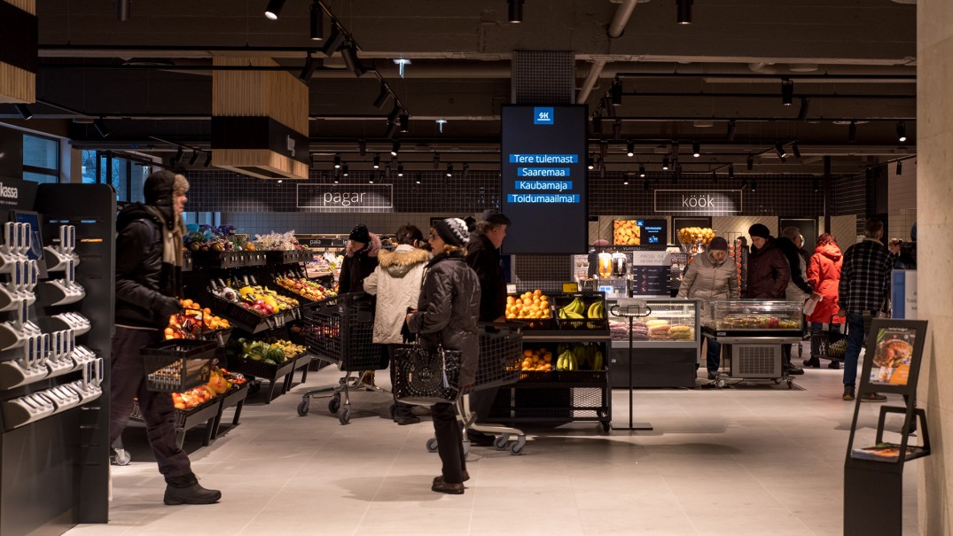 Saaremaa Kaubamaja Toidumaailma avamine novembris 2022