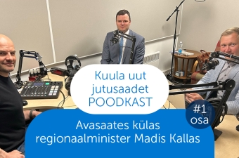 Madis Kallas on jutusaate Poodkast esimene külaline. Foto: Coop