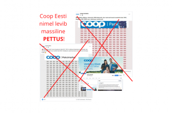 Sotsiaalmeedias levivad pettused Coopi nimel