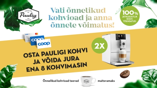 VÕITJAD ON SELGUNUD! Pauligi kampaania 01.06-31.07