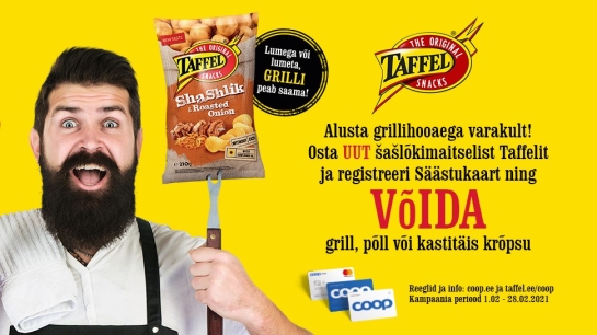 VÕITJAD ON SELGUNUD! Taffel kampaania 01.02.-28.02.2021