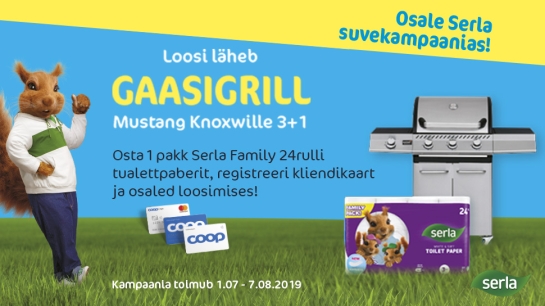 VÕITJA ON SELGUNUD! Serla kampaania 01.07-07.08