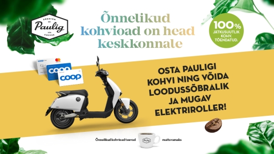 VÕITJA ON SELGUNUD! Paulig kampaania 01.06-31.07