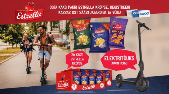 VÕITJAD ON SELGUNUD! Estrella kampaania 01.06-30.06
