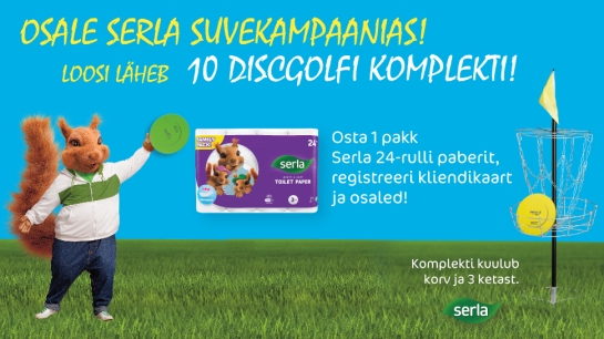 VÕITJAD ON SELGUNUD! Serla kampaania 03.07-30.07