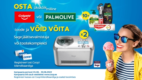 VÕITJAD ON SELGUNUD! Colgate kampaania 1.06-30.06