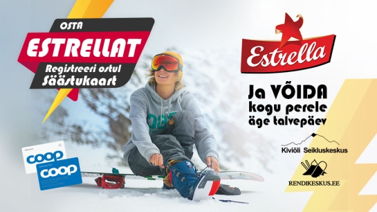 VÕITJAD ON SELGUNUD! Estrella kampaania 01.12-31.12