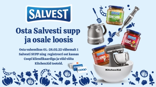 VÕITJAD ON SELGUNUD! Salvest suppide kampaania 1.02-28.02