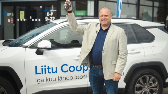 Paidest pärit Pavel võitis Coop Lotoga auto