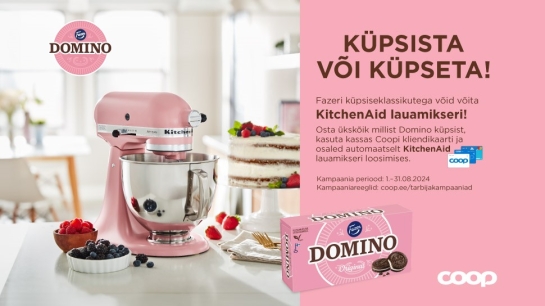 VÕITJA ON SELGUNUD! Fazer Domino kampaania 01.08-31.08.2024