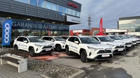 Igas kalendrikuus loositakse ühele Coop Lotos osalevale Coopi kliendile Toyota RAV4 Hybrid