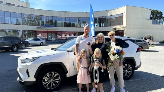 Merily Siinor võitis Coop Lotoga auto!