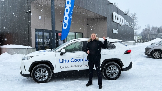 Kaido Kilk Tartust võitis detsembrikuu ostude põhjal Coop Loto peaauhinna