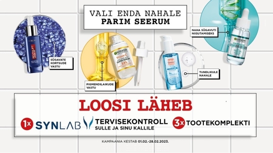 VÕITJAD ON SELGUNUD! L’Oreal kampaania 01.02- 28.02.2023
