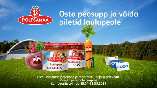 VÕITJAD ON SELGUNUD! Põltsamaa suppide kampaania 19.04-31.05