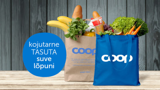 eCoop tasuta kojuvedu suve lõpuni
