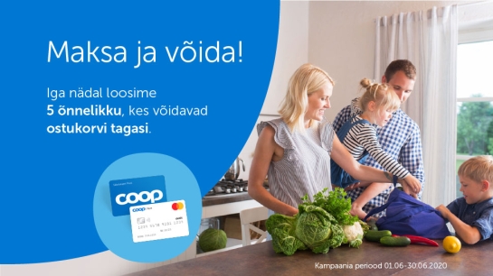 Võida ostukorv tagasi 01.06.-30.06.2020 