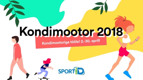 „Kondimootoriga tööle“ kampaania kutsub aprillis kõiki liikuma