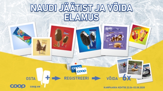 VÕITJAD ON SELGUNUD! Froneri jäätiste kampaania 22.06-02.08