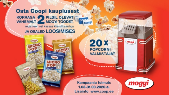 VÕITJAD ON SELGUNUD! Mogyi kampaania 01.03-31.03