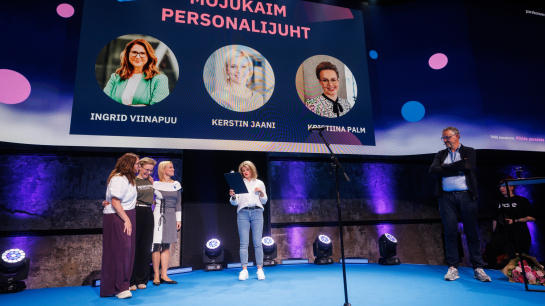 Kerstin Jaani on üks kolmest selle aasta mõjukaimast personalijuhist Eestis. Allikas: Eesti Personalijuhtimise Ühing PARE