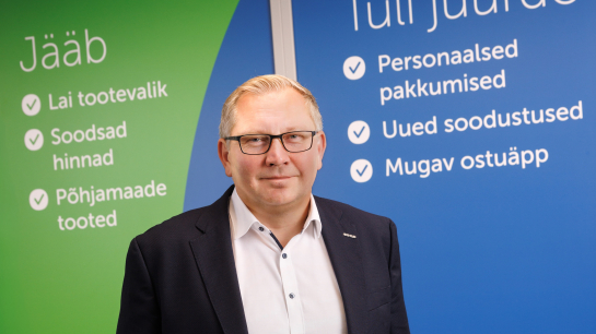 Coop Eesti Keskühistu juhatuse esimees Rainer Rohtla. Foto: Andras Kralla Coop Eesti Keskühistu juhatuse esimees Rainer Rohtla. Foto: Andras Kralla