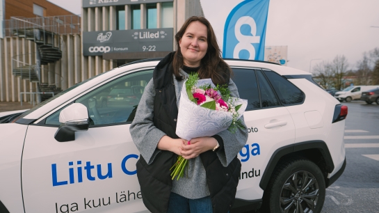 Coop Loto 71. auto võitis Mari-Ann Meos Tartust