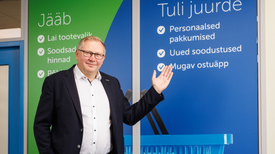 Coop Eesti Keskühistu juhatuse esimees Rainer Rohtla. Foto: Andras Kralla Coop Eesti Keskühistu juhatuse esimees Rainer Rohtla. Foto: Andras Kralla