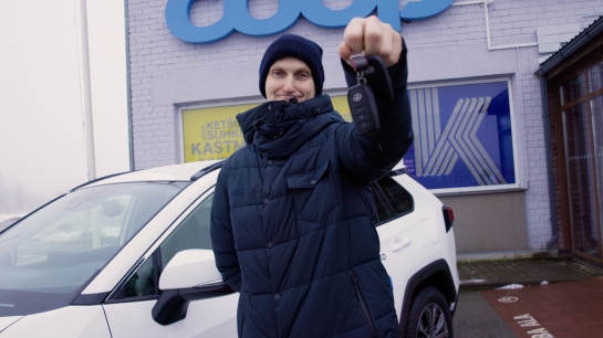 Coop Loto 73. auhinnaauto läks Raplast pärit Allarile