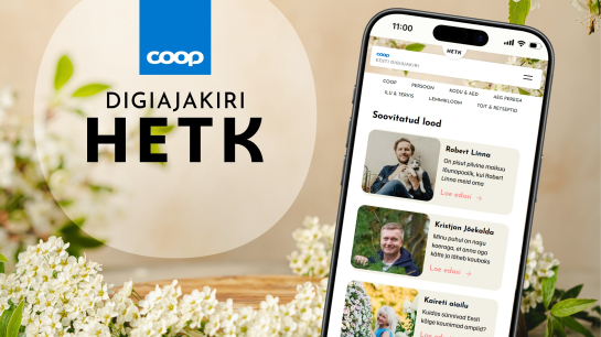 Coopi uuest digiajakirjast leiab väga mitmekesist sisu kõigile eestimaalastele.
