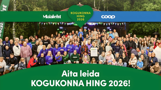 Coop ja Maaleht kutsuvad taas valima kogukonna hinge.