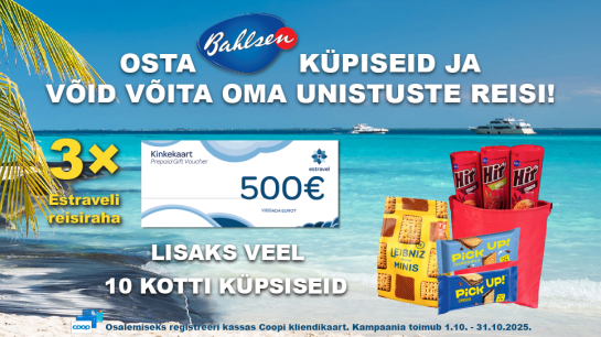 Bahlsen küpsiste tarbijamäng