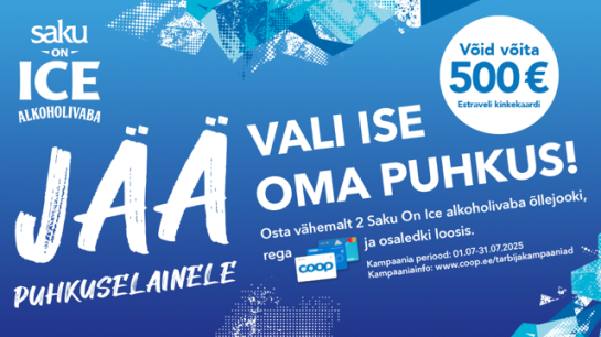 Saku On Ice alkoholivaba tarbijamäng