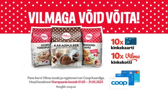 Vilmaga võid võita! tarbijamäng
