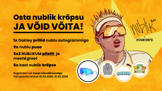 Nublik kartulikrõpsu tarbijamäng